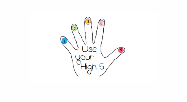 PBL poster of the high five